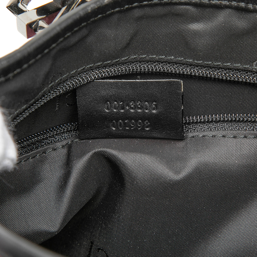 Pre-Loved Gucci Velvet Jackie Shoulder Bag - Picture 6 of 7